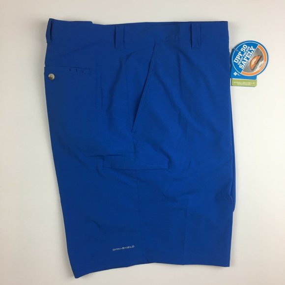 Columbia PFG Grander Marlin II Offshore Short Blue Men's - Picture 4 of 6